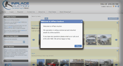 Desktop Screenshot of inplaceauction.com